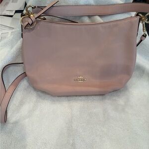 Coach Blush Leather Shoulder Bag